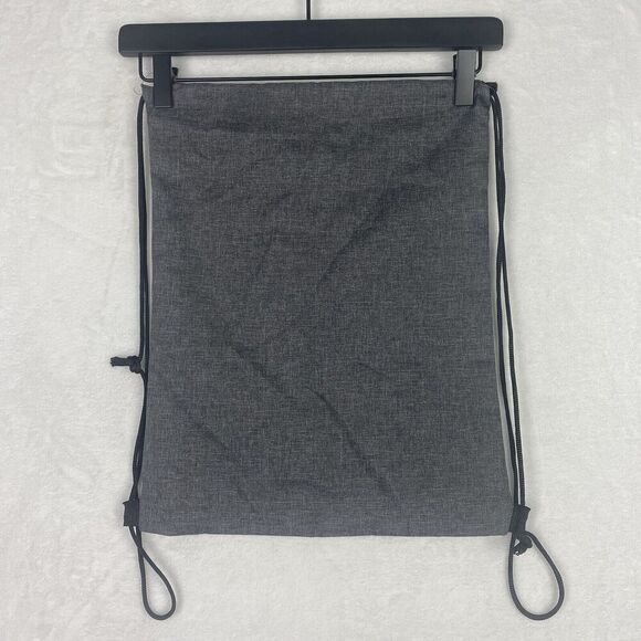 Harley Davidson String Drawstring Backpack Bag Gray Black - Picture 2 of 5